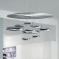 Artemide Mercury Suspension Lamp With Dimmable Bulb Polished