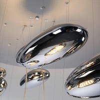 Artemide Mercury Mini LED Ceiling Dimmable In Polished Chrome