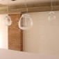 Artemide Empatia Suspension LED Lamp In blown Glass By Carlotta