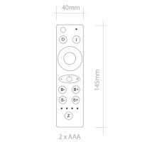 QLT Radiocomando 2.4 Ghz CT+DIM Wireless per Controllo Dimmer e