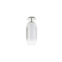 Artemide Gople Mini Ceiling Lamp LED Dimmable In Glass And