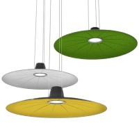 Martinelli Luce Lent LED Dimmable Suspension Lamp With Diffused