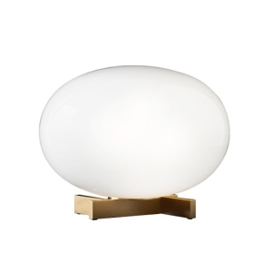 Oluce Alba 265 Lampada Da Tavolo Dimmerabile A Luce Diffusa In