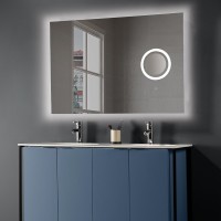 ACB Olter Backlit Touch LED Mirror With Rectangular Enlargement