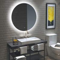 ACB Bari Backlit Circular Mirror With On / Off Touch LED IP44