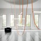 Flos Wireline Suspension Lamp With Diffused Light LED Dimmable