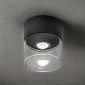 Ai Lati Lights Lens LED Lampada Da Soffitto Cilindro In Vetro