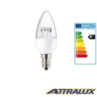 Attralux LED E14 3.2W-25W 2700K 250lm Luce Calda Lampadina