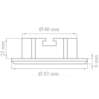 Lampo Recessed Down Light Waterproof IP65 With Glass for MR16 Lampo Recessed Down Light Waterproof IP65 With Glass for MR16