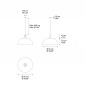 Lodes JIM Dome LED Modular Suspension Lamp by Patrick Norguet
