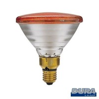 Duralamp PAR38 Lamp Bulb 80W E27 Red