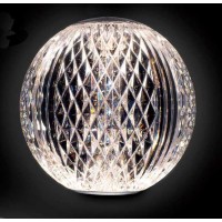 Illuminati Lighting Diamante Lumetto a 1 Luce Lampada da Tavolo