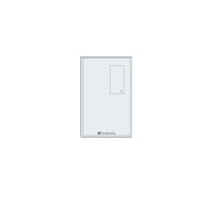 Eclettis Smoothline Plate 1 x 1 Gang