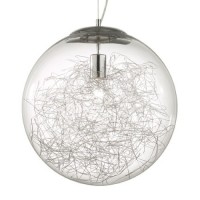 Ideal Lux Mapa Max Spherical Single Suspension Indoor Lamp