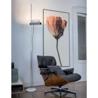 Oluce Colombo 626/L Dimmable and Adjustable Vintage LED Floor
