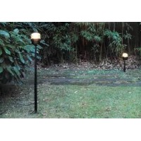 Oluce Fresnel Outdoor Floor Lamp with Diffused Light Vintage