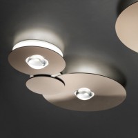 Lodes Bugia Double LED Ceiling Lamp Plafòn Dimmable