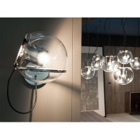 Oluce The Globe Lampada Da Parete A Luce Diffusa Design Vintage
