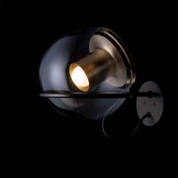 Oluce The Globe Wall Lamp With Diffused Light Vintage Design by