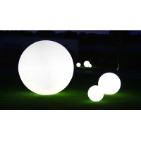 Sovil Linea Sphere Ball Spherical Floor Lamp for Outdoor or