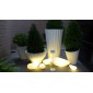 Oluce Stones Outdoor Floor Lamp with Diffused Light by Laudani