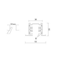 IVela LKM Three-phase Recessed Ceiling Electrified Track IVela LKM Three-phase Recessed Ceiling Electrified Track