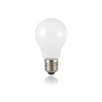 Ideal Lux Classic Drop E27 LED A60 Bulb 8W white opal glass