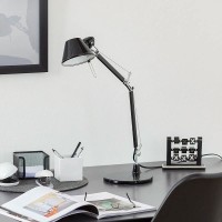 Artemide Tolomeo Micro Table Lamp Black A011830