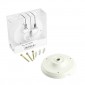 Rosone da Soffitto o Parete Vintage con Uscite Laterali