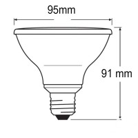Osram Parathom PAR30 10W-75W lampada LED Dimmerabile 633lm