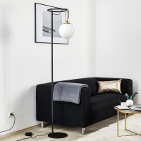 Artemide nh 22 Floor Dimmable Lamp with Glass Ball By Neri & Hu