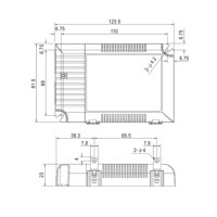 Meanwell LED Driver LCM-60DA 60W 2-90V 500-1400mA IP20 Dali