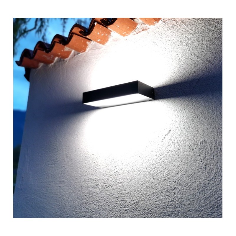 6/12/24W Outdoor/Indoor LED Wall Sconce Light Fixture Up Down Garden Patio Lamp 