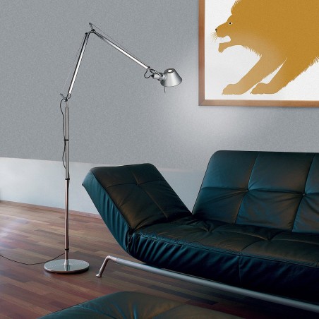 Artemide Tolomeo Floor Aluminum, Artemide Tolomeo Floor Lamp Instructions