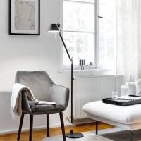 Artemide Tolomeo Floor White Adjustable Floor Lamp for Indoor