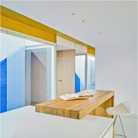Flos F80 Fixed LED Recessed Ceiling Spotlight with Symmetrical