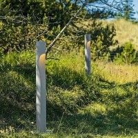 Louis Poulsen Flindt Bollard Lampada Paletto da Terra a LED per
