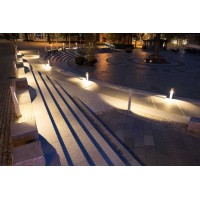 Louis Poulsen Flindt Bollard 1100 Lampada Paletto da Terra a