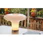 Artemide Lesbo Table Lamp in Murano Glass Vintage Style for