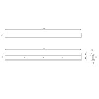 Buzzi & Buzzi GAP Sistema Modulare a Soffitto Profilo a
