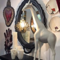 Qeeboo Giraffe In Love XS 100 cm Indoor Giraffe with E14 LED