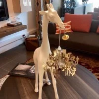 Qeeboo Giraffe In Love XS 100 cm Indoor Giraffe with E14 LED Qeeboo Giraffe In Love XS 100 cm Indoor Giraffe with E14 LED