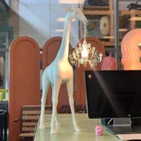 Qeeboo Giraffe In Love XS 100 cm Indoor Giraffe with E14 LED Qeeboo Giraffe In Love XS 100 cm Indoor Giraffe with E14 LED