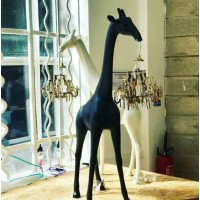 Qeeboo Giraffe In Love XS 100 cm Giraffa con Lampadario a LED