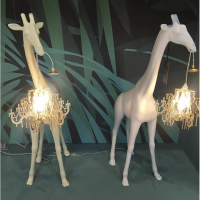 Qeeboo Giraffe In Love XS 100 cm Indoor Giraffe with E14 LED