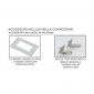 Lampo Recessed TRICOLOR Rectangular LED dimmable Step Light