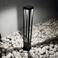 Ideal Lux Tifone PT Outdoor LED Floor Bollard Lamp with