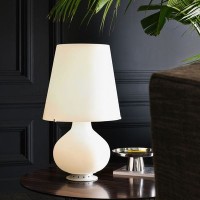 Fontana Arte Fontana Small Table Lamp with Diffused Light with