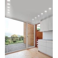 Lampo Faretto GU10 Quadrato Orientabile Da Incasso a Soffitto