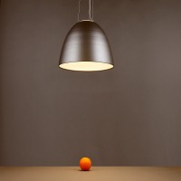 Artemide Nur Mini Dome Suspension Lamp with Direct Light Design